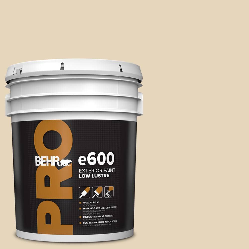 BEHR PRO 5 gal. #ECC-26-2 Nature Trail Low Luster Exterior Paint