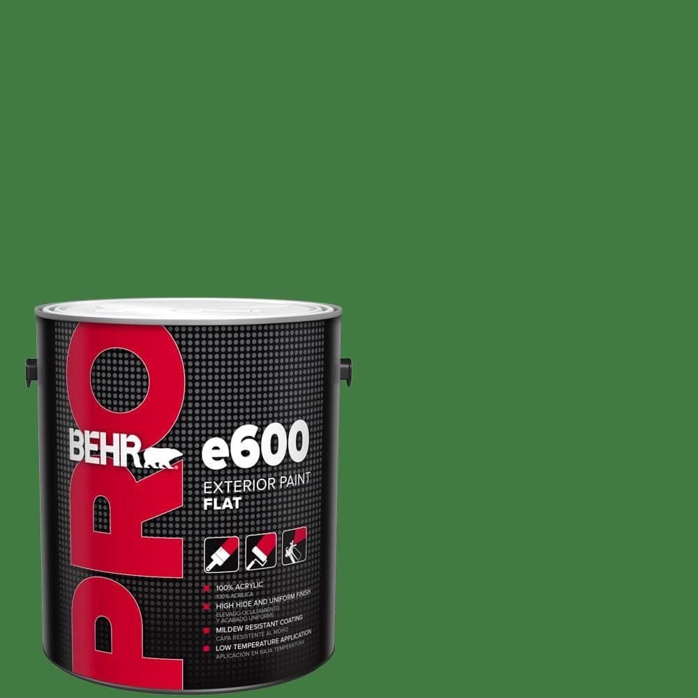BEHR PRO 1 gal. #M390-7 Hills of Ireland Flat Exterior Paint