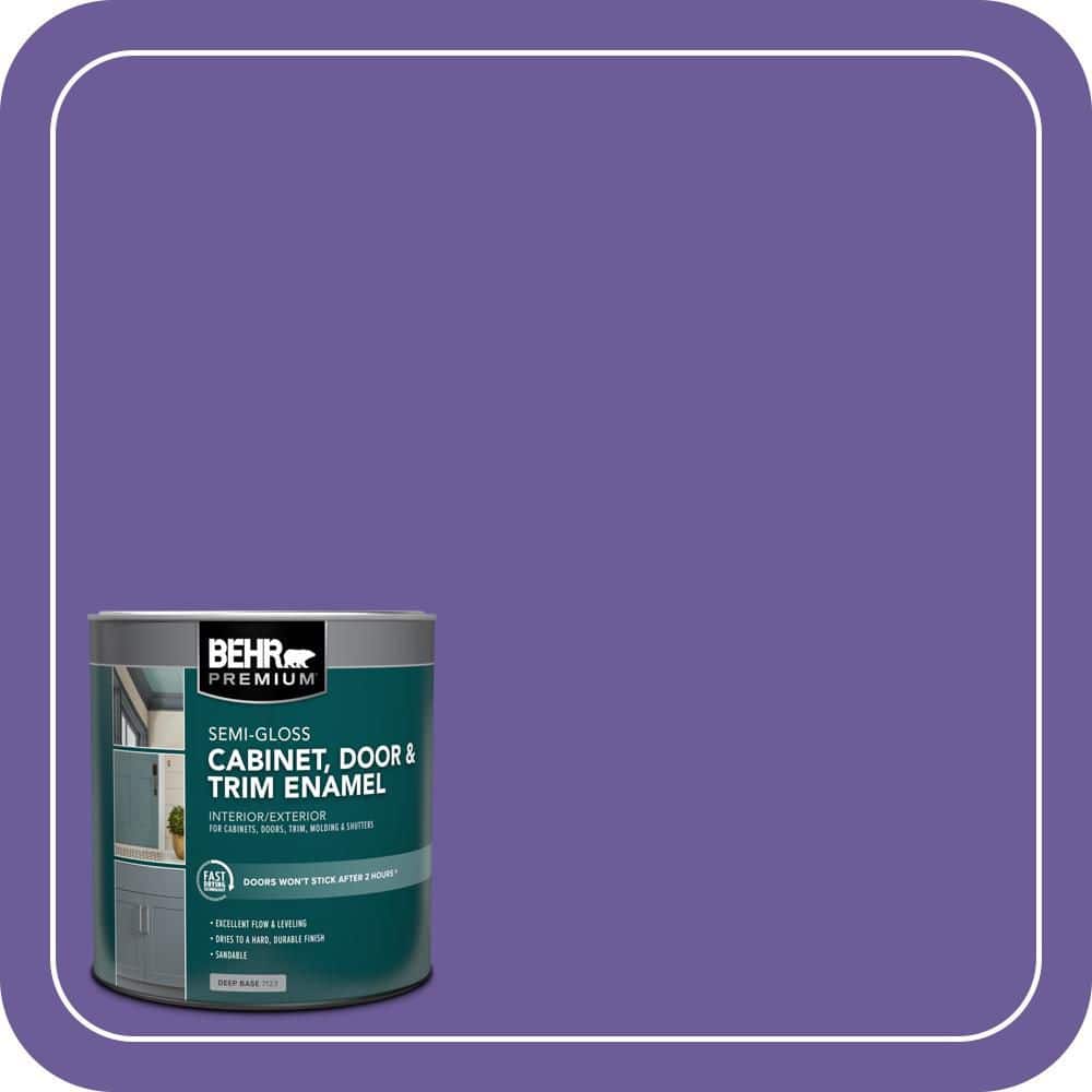BEHR PREMIUM 1 qt. #P560-6 Just a Fairytale Semi-Gloss Enamel Interior/Exterior Cabinet, Door & Trim Paint (1)