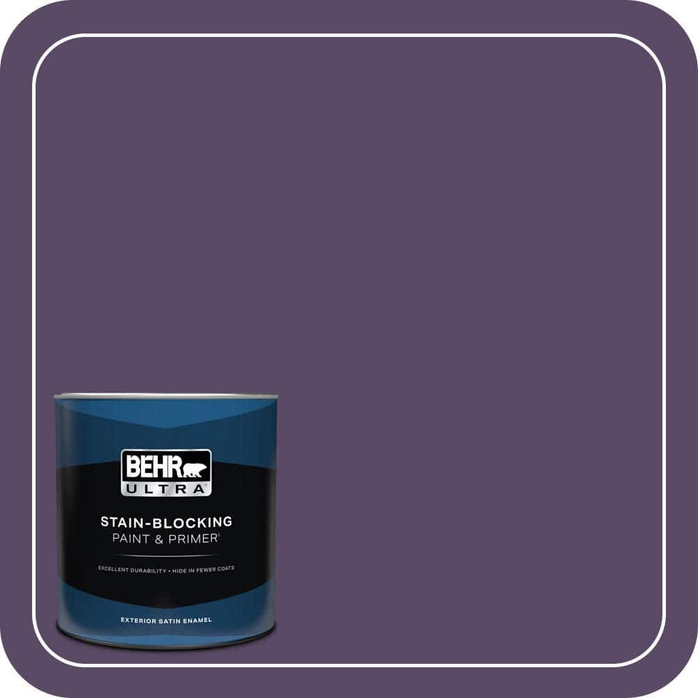 BEHR ULTRA 1 qt. #M570-7 Paparazzi Satin Enamel Exterior Paint & Primer