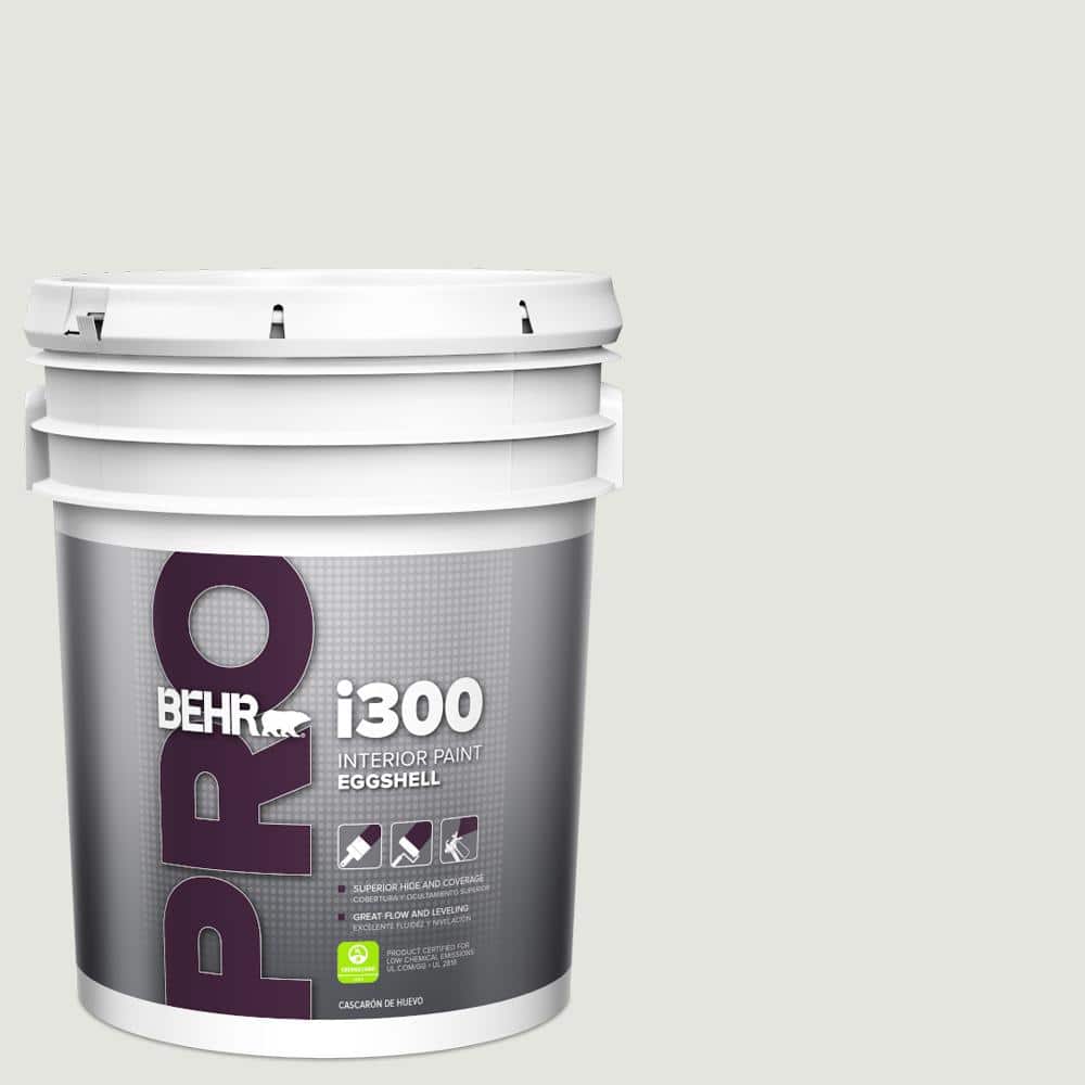 BEHR PRO 5 gal. #BL-W12 Canyon Wind Eggshell Interior Paint