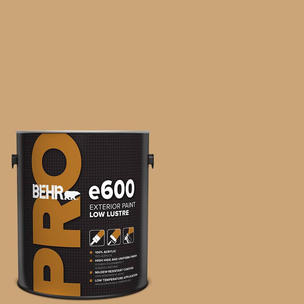 BEHR PRO 1 gal. #HDC-AC-13 Butter Nut Low Luster Exterior Paint
