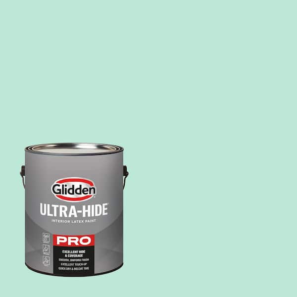 Glidden Ultra-Hide 1 Gal. PPG1229-2 Wintergreen Mint Satin Interior Paint (2)
