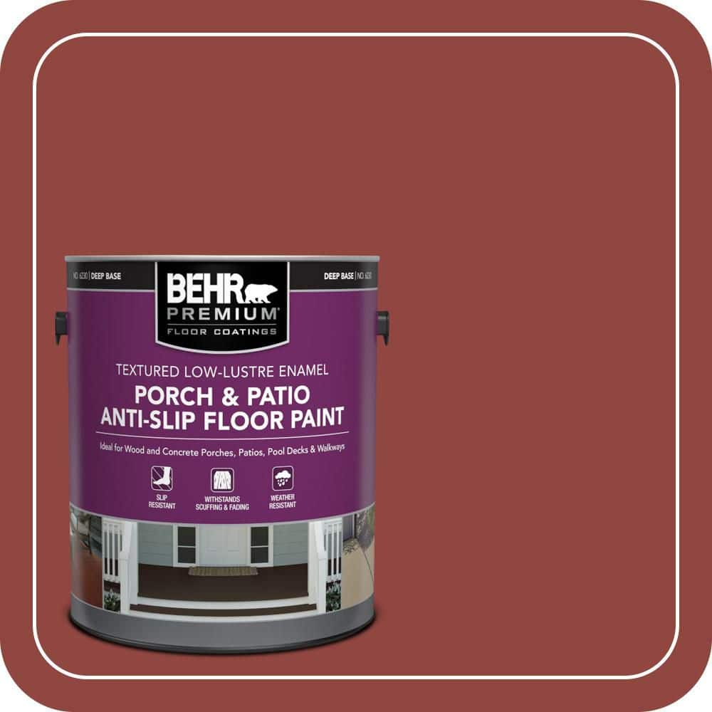 BEHR PREMIUM #180D-7 Textured Low-Lustre Enamel Interior/Exterior Porch and Patio Anti-Slip Floor Paint (1)