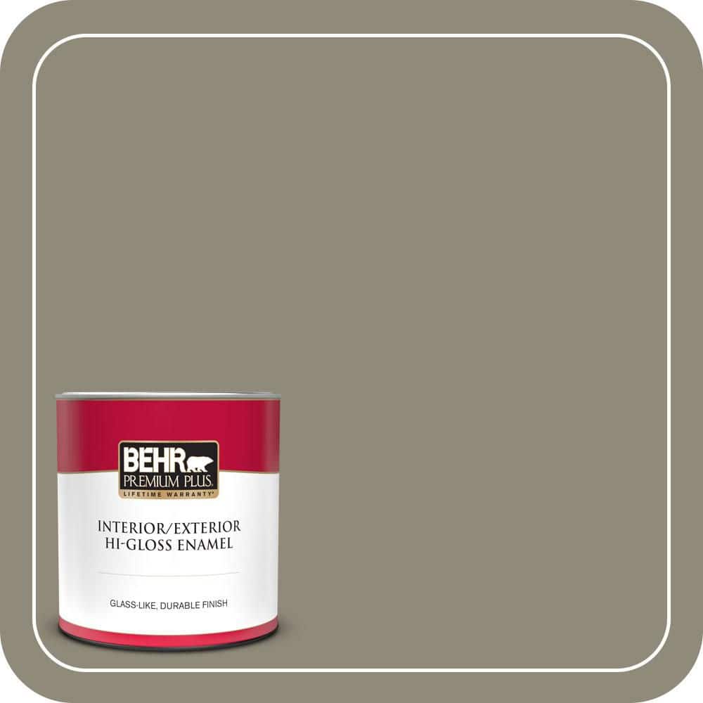 BEHR PREMIUM PLUS #PPF-43 Shady Oak Flat Low Odor & Primer (1)
