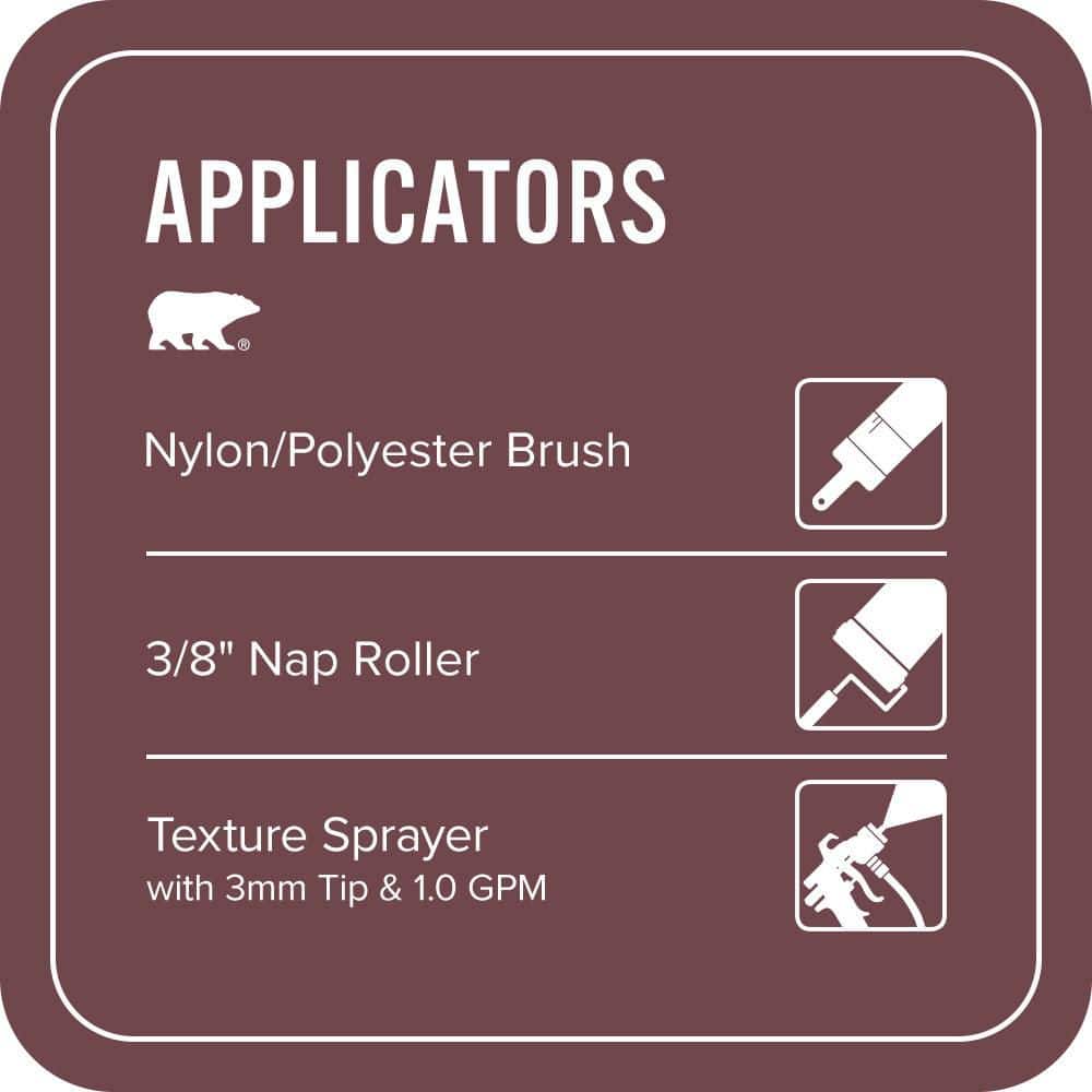 BEHR PREMIUM #PPU1-14 Textured Low-Lustre Enamel Interior/Exterior Porch and Patio Anti-Slip Floor Paint (4)