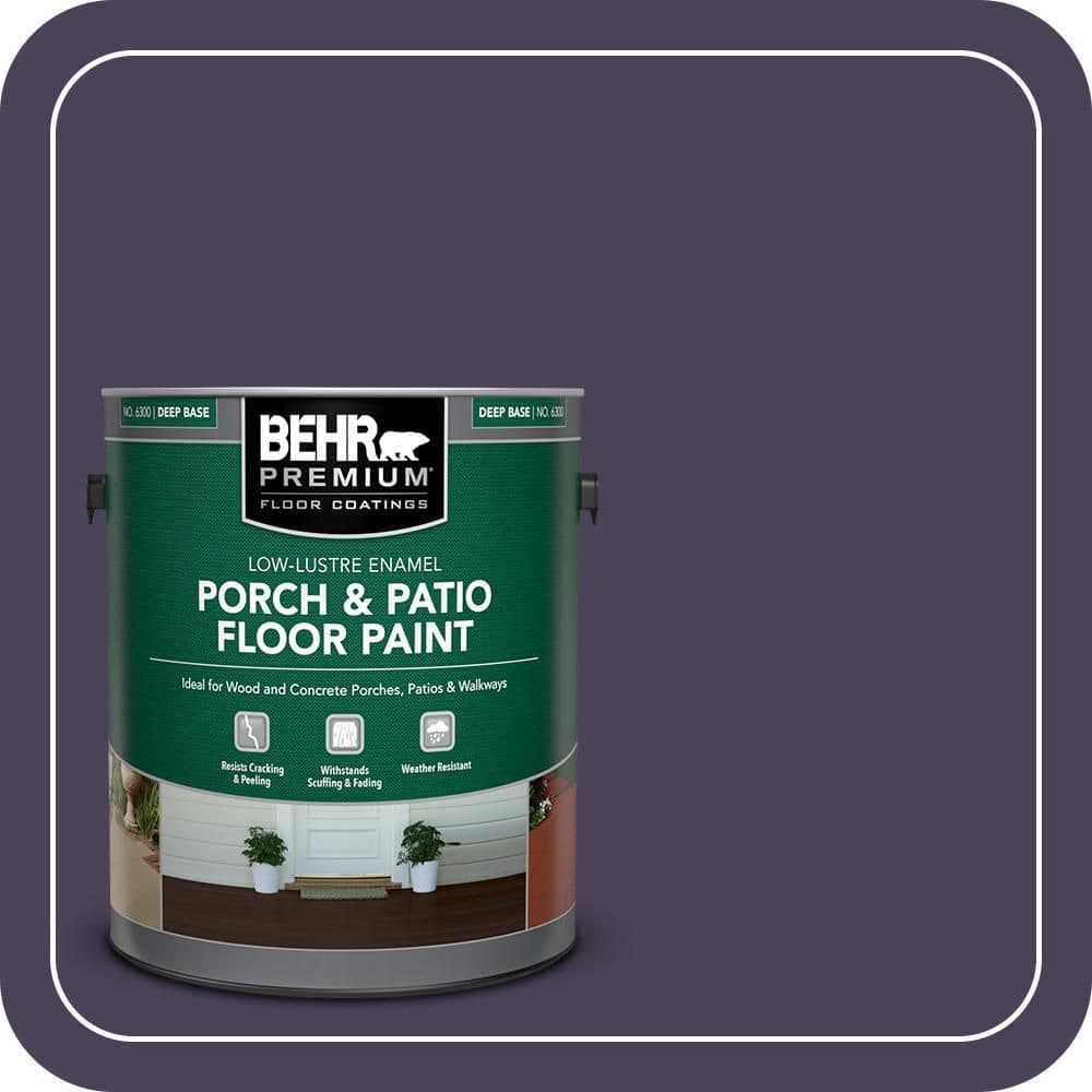 BEHR PREMIUM #HDC-CL-06 Textured Low-Lustre Enamel Interior/Exterior Porch and Patio Anti-Slip Floor Paint (1)
