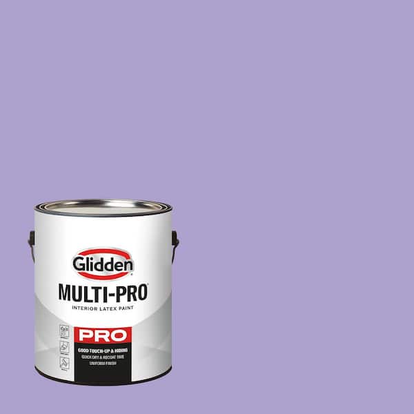 Glidden Multi-Pro 1 gal. PPG1248-5 Puturple Ultra Flat Interior Paint (2)
