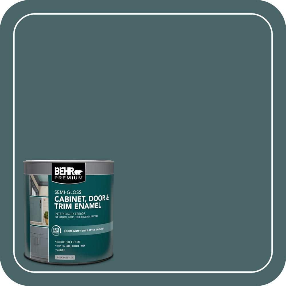 BEHR PREMIUM 1 qt. #MQ6-02 Walk Me Home Semi-Gloss Enamel Interior/Exterior Cabinet, Door & Trim Paint
