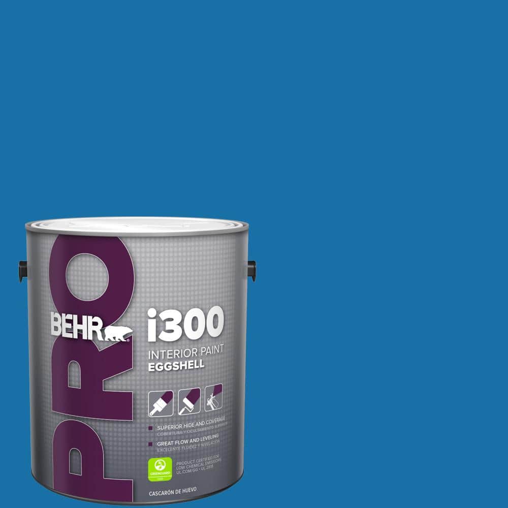 BEHR PRO 1 gal. #560B-7 Cerulean Eggshell Interior Paint (1)