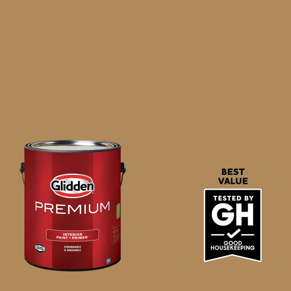 Glidden Premium 1 gal. PPG1092-6 It Works Flat Interior Latex Paint