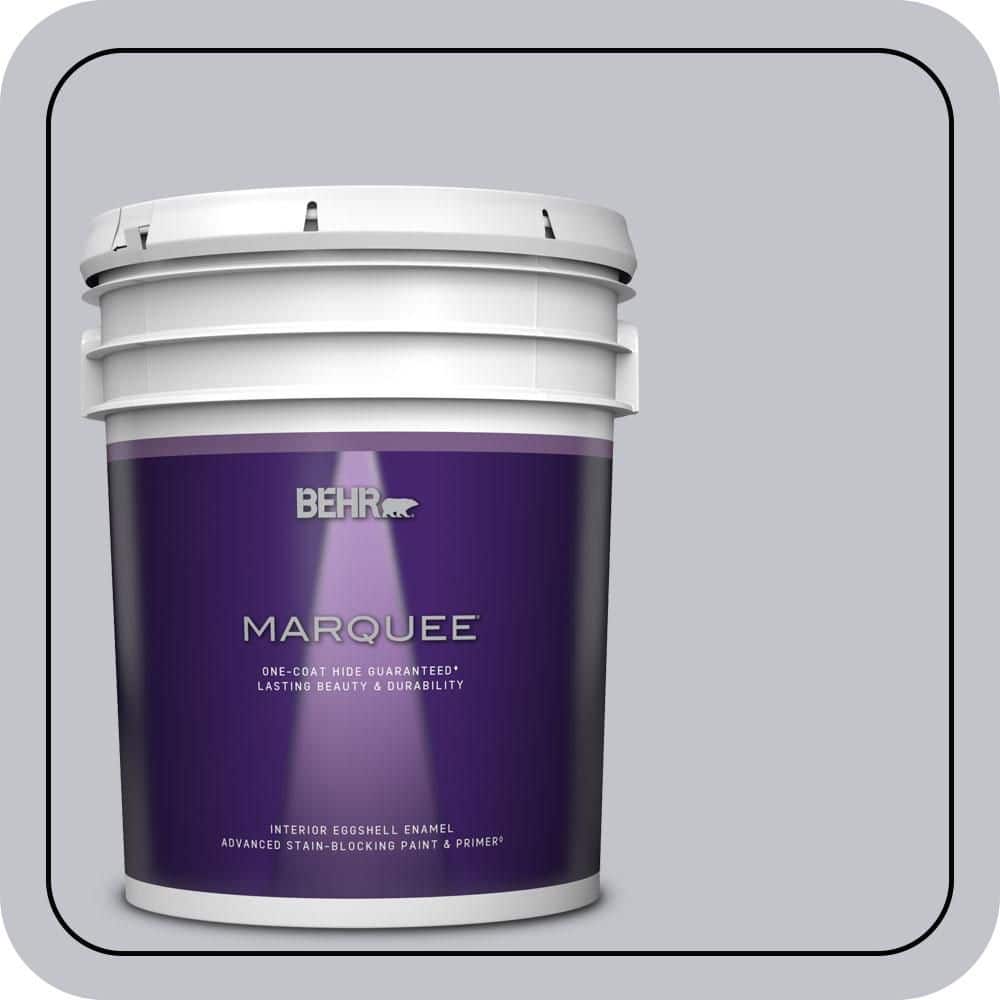BEHR MARQUEE 5 gal. #N540-2 Glitter color Eggshell Enamel Interior Paint & Primer