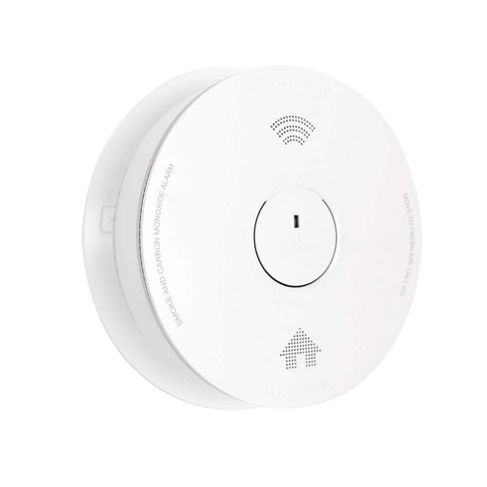 Innolink Combo Smoke and CO Detectors with Voice Alert, 10-Years Battery Powered Fire and Carbon Monoxide Alarm, Auto-Check,1Pack