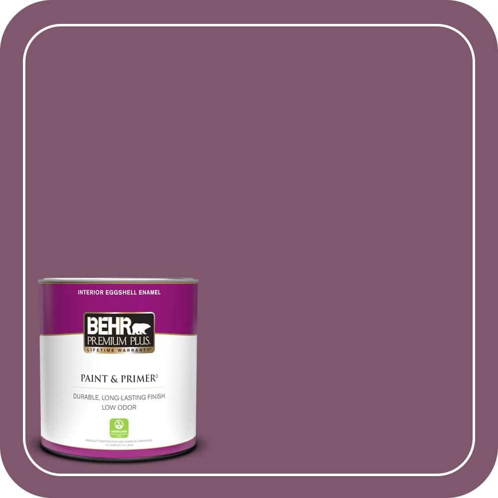 BEHR PREMIUM PLUS #M110-7 Euphoric Magenta Enamel Low Odor & Primer (1)