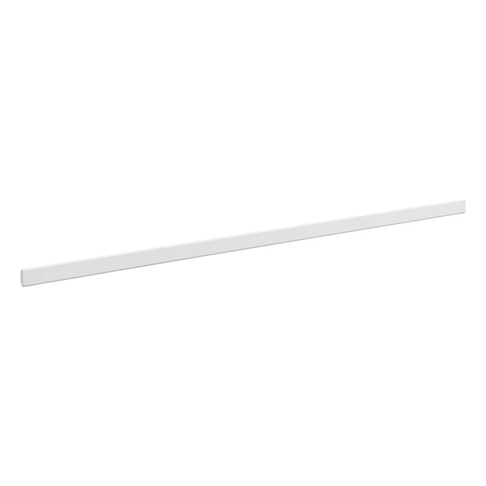 Hampton Bay Avondale/Leyton 91.5 in. W x 2.65 in. H Crown Moulding in Alpine White (4)