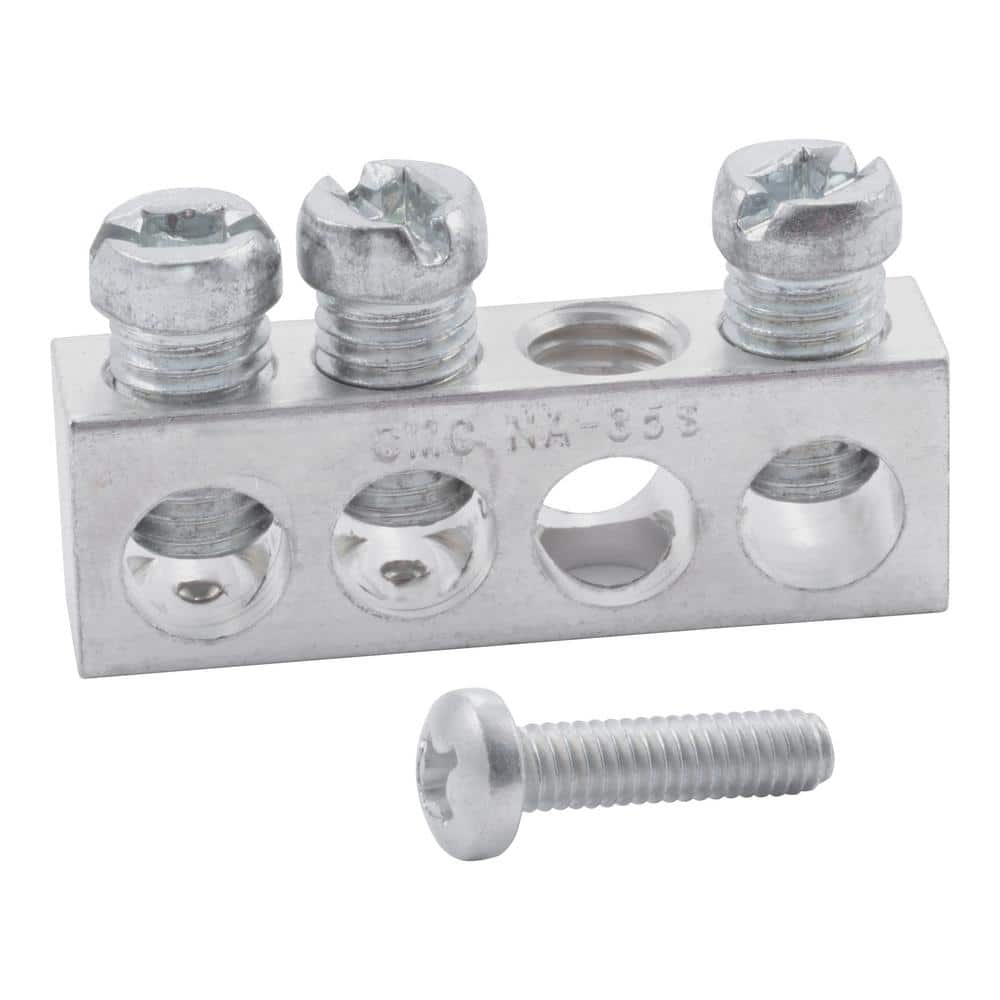 Square D Terminal Ground Bar Kit for QO/Homeline Electrical Panel/Load Center (2)