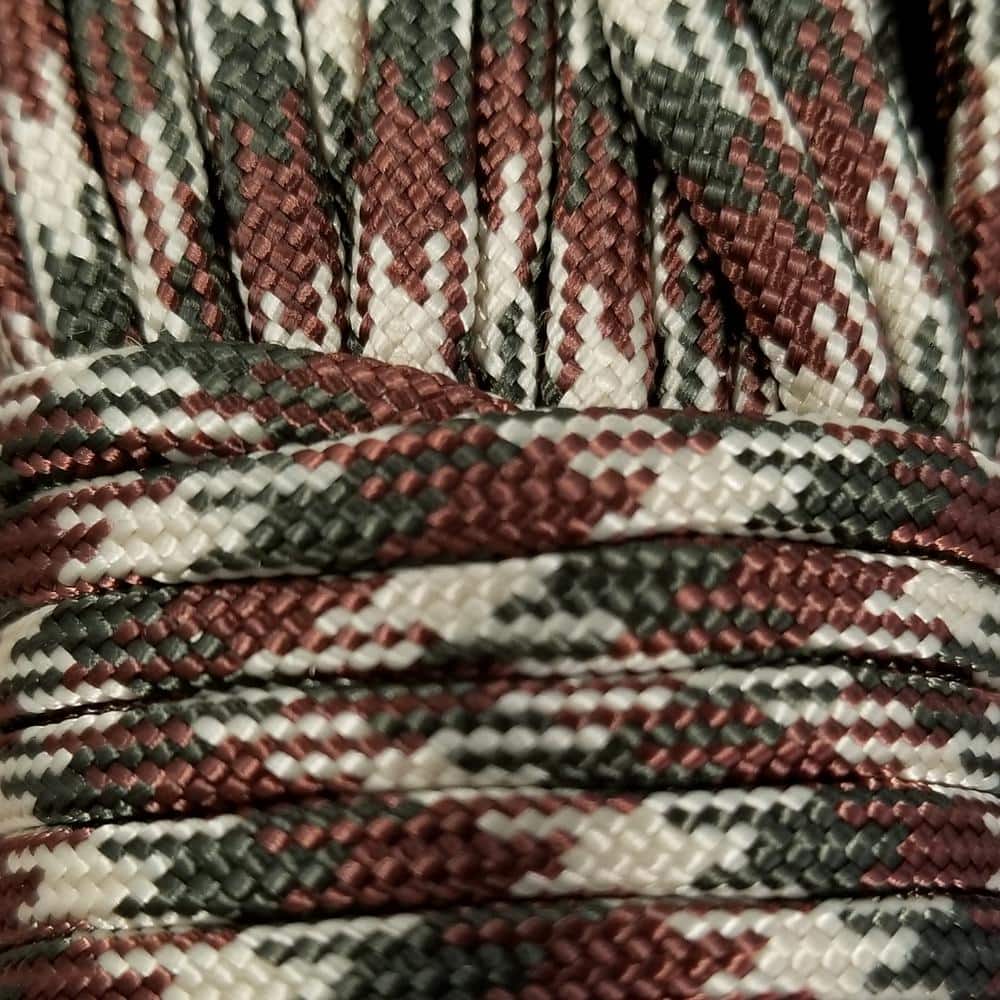 KingCord 5/32 in. x 400 ft. Nylon Camo Paracord 550 Rope - Type III Mil-Spec 7-Strand Utility Survival Parachute Cord (2)