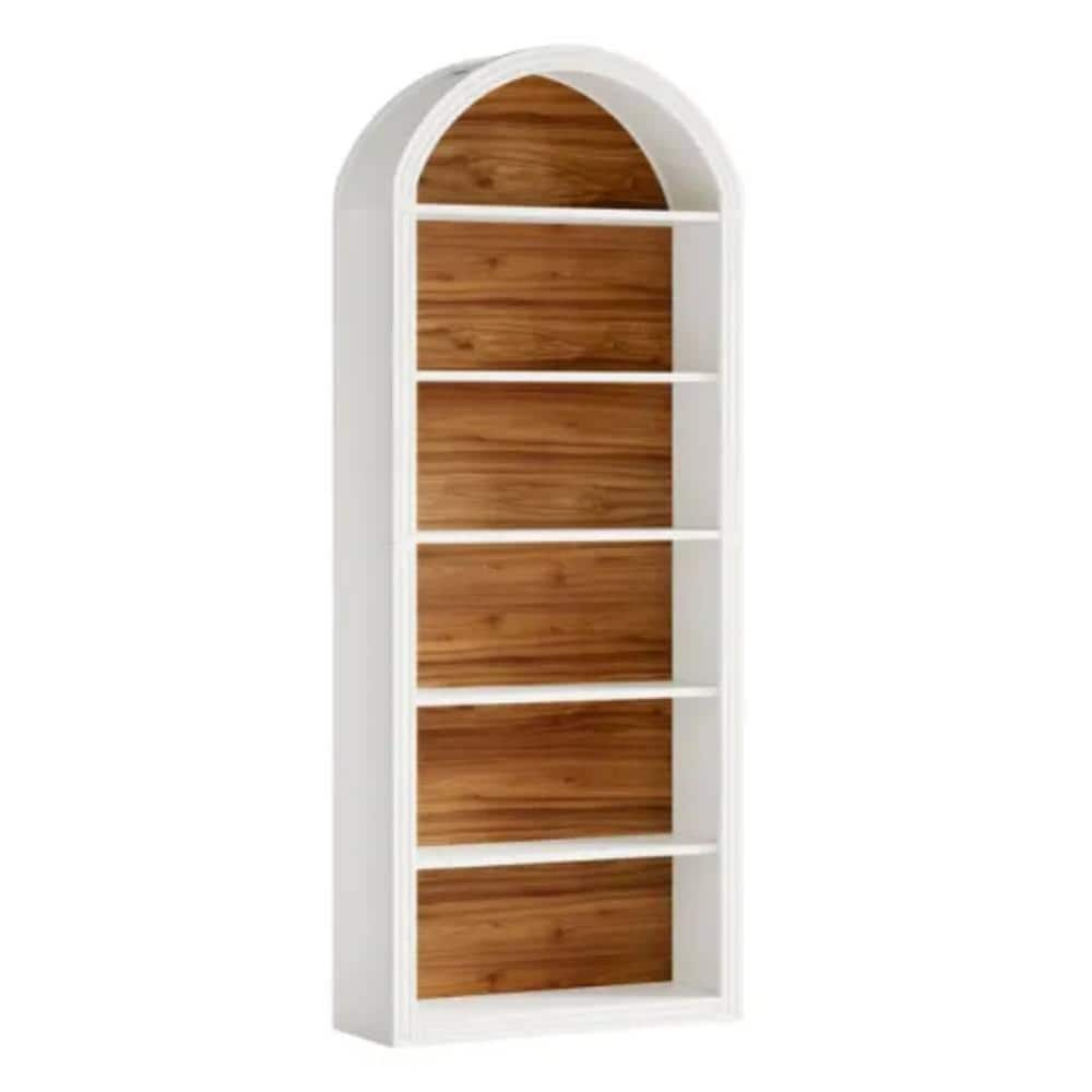 Unbranded 31.52 in. W x 11.82 in. D x 78.8 in. H Bathroom White Linen Cabinet