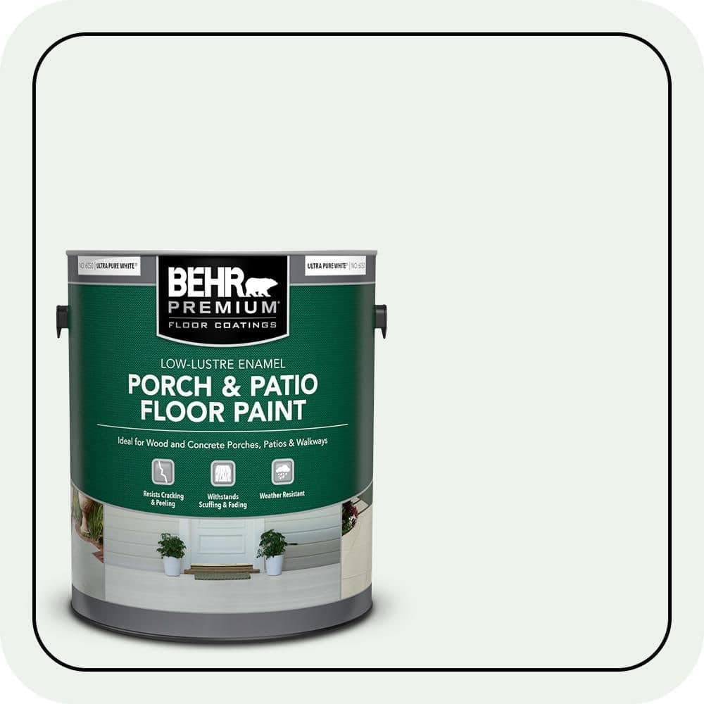 BEHR PREMIUM #W-D-500 Textured Low-Lustre Enamel Interior/Exterior Porch and Patio Anti-Slip Floor Paint (1)