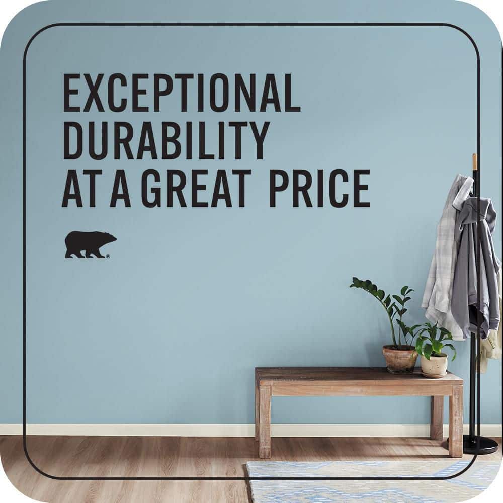 BEHR PREMIUM PLUS #S470-3 Peaceful Blue Enamel EcoMix Plant-Based & Primer (4)