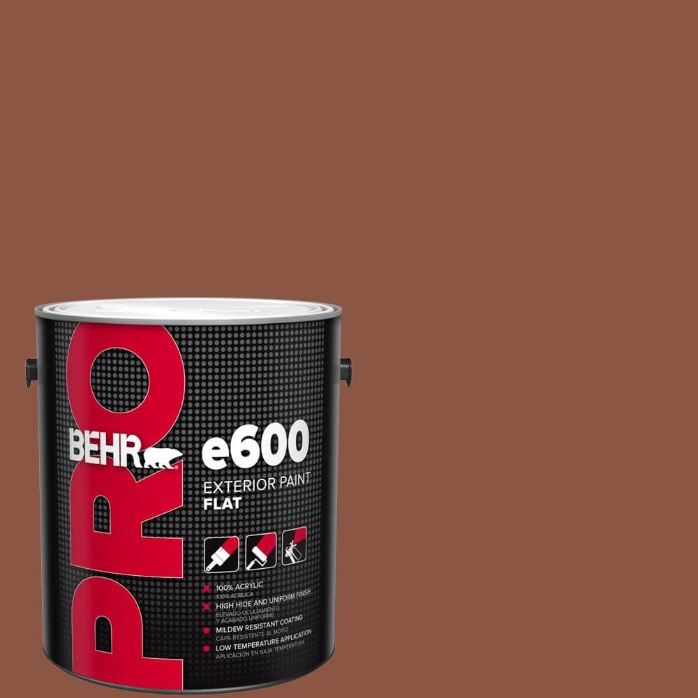 BEHR PRO 1 gal. #S180-7 True Copper Flat Exterior Paint