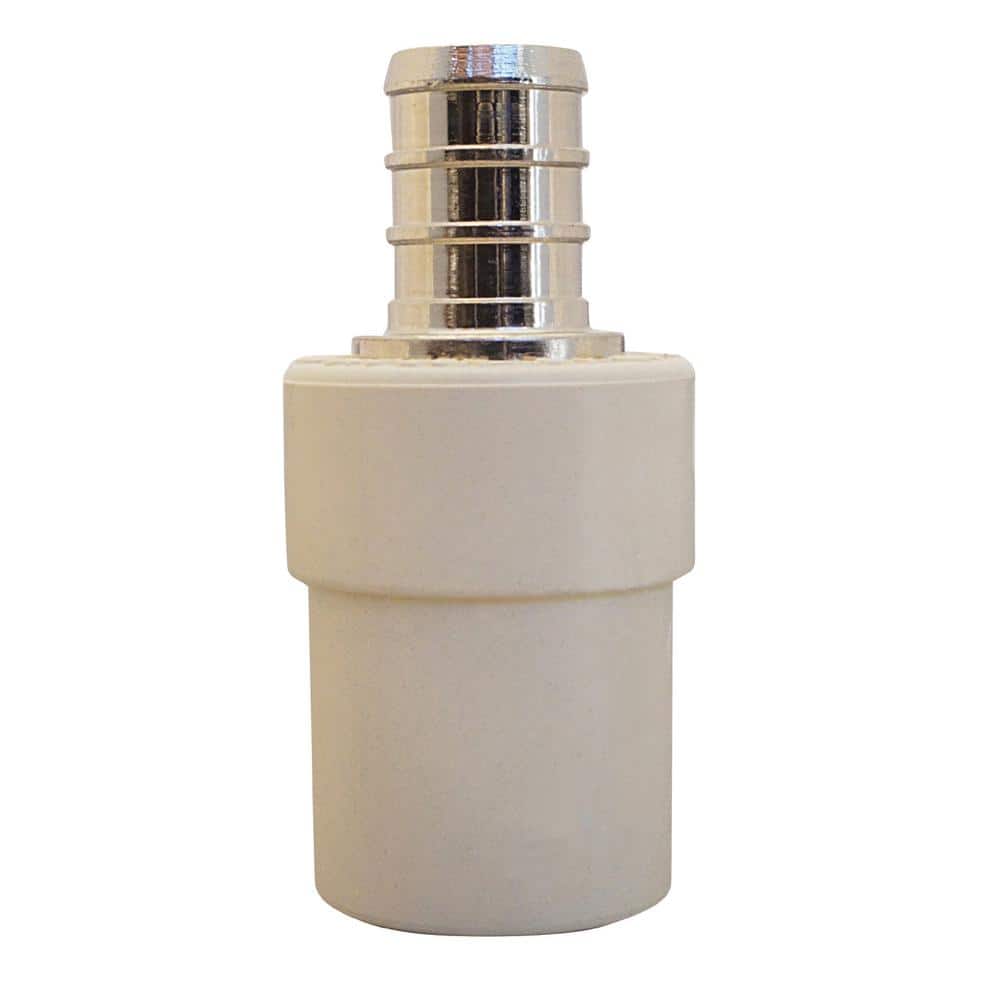 Apollo 1/2 in. Chrome Plated Brass Barb x CPVC CTS Transition Coupling (3)