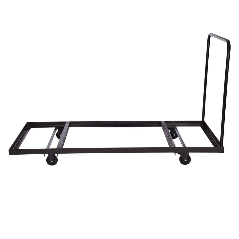 HAMPDEN FURNISHINGS Baldwin/Wyatt 72 in. 1100 lbs. Weight Capacity Powder Coated Steel Folding Table Dolly (3)