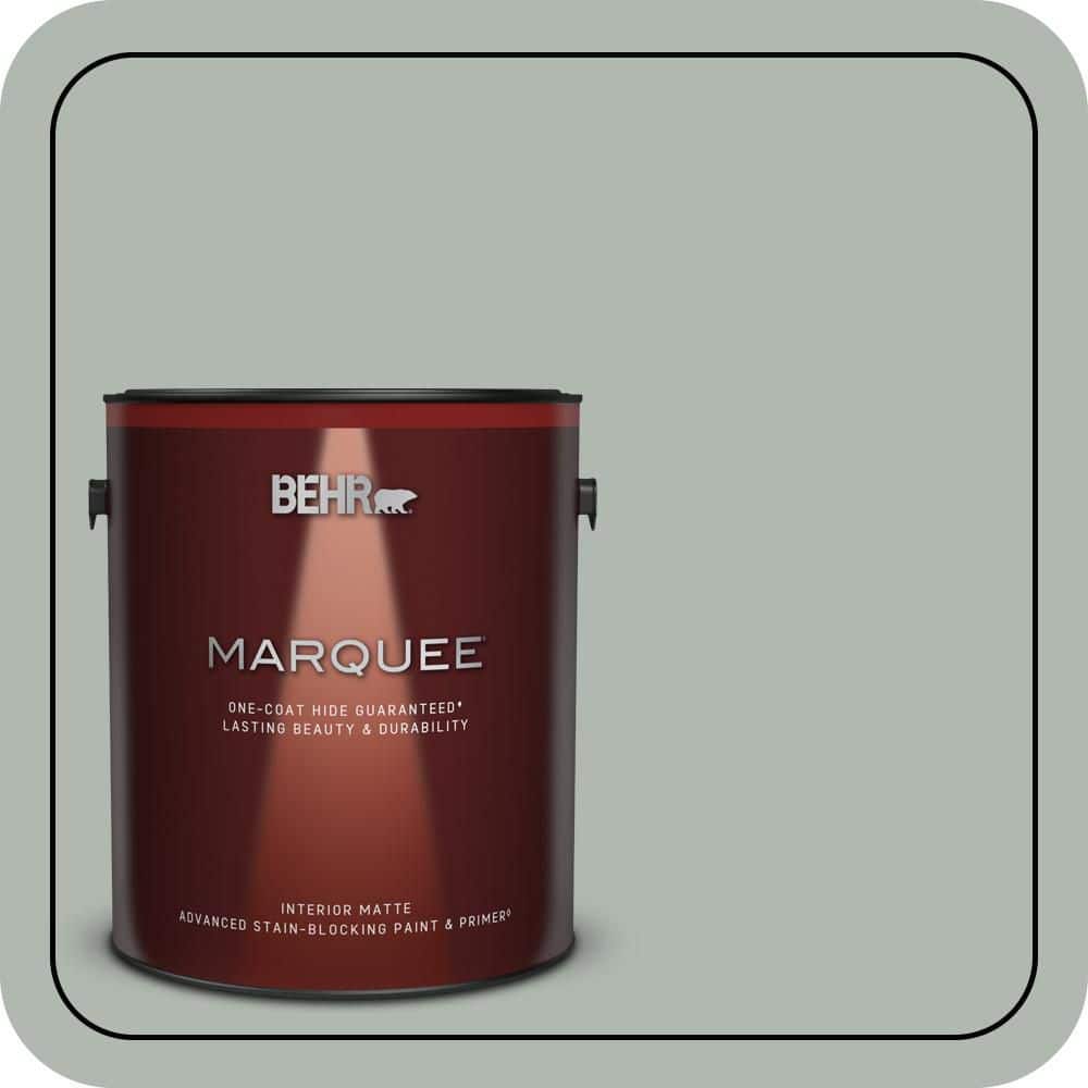 BEHR MARQUEE 1 gal. #PPU12-14 Verdigris Matte Interior Paint & Primer