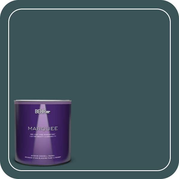 BEHR MARQUEE 1 qt. #T11-6 Almost Famous Eggshell Enamel Interior Paint & Primer (2)