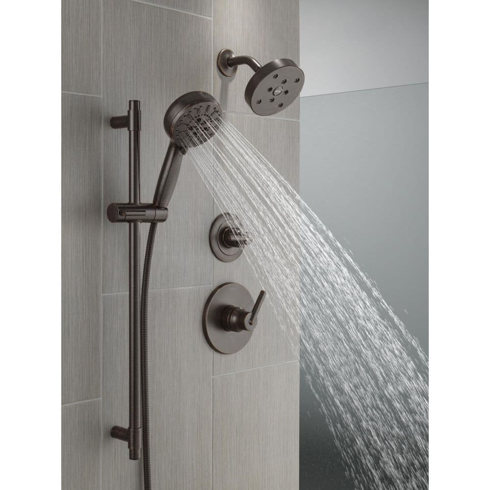 Delta Trinsic 1 Handle Shower Trim Kit in Venetian Bronze (Valve Not Included) (3)