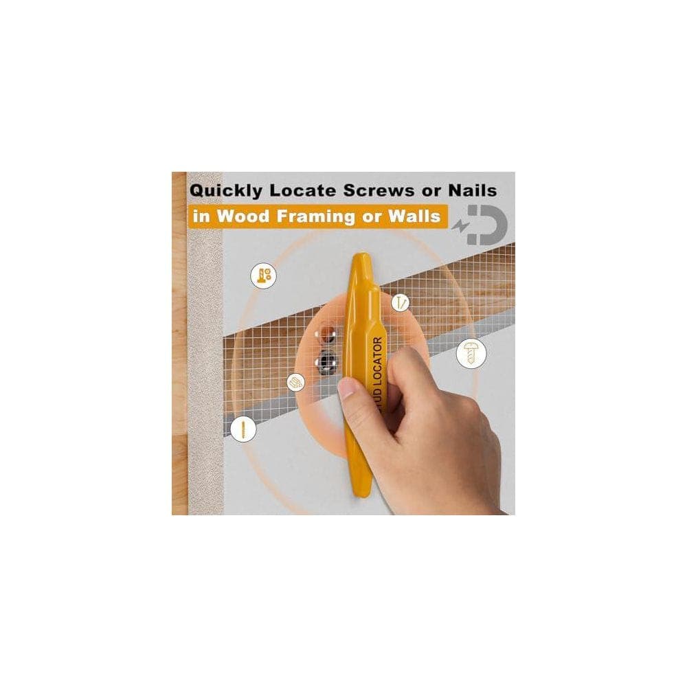 Unbranded Magnetic Stud Finder Easy Use No Batteries Required Powerful Magnet Locates Screws Nails Metal Studs Drywall Wood (3)