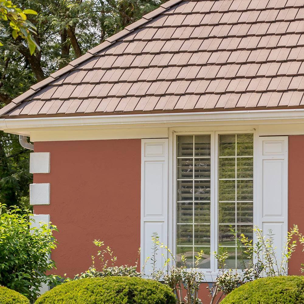 BEHR PREMIUM 1 gal. #S180-6 Perfect Penny Elastomeric Masonry, Stucco and Brick Exterior Paint (4)