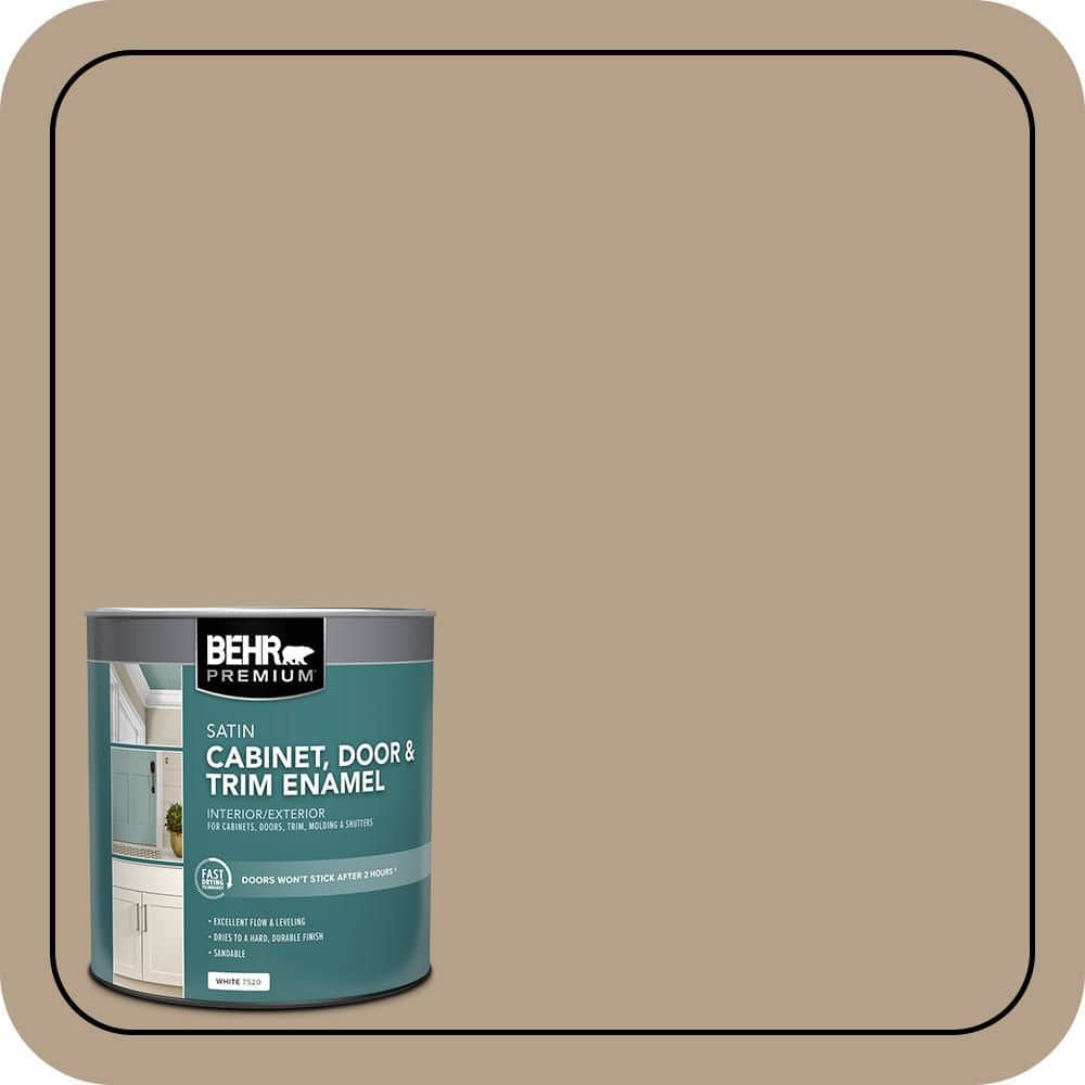 BEHR PREMIUM 1 qt. #MQ2-47 Midtown Satin Enamel Interior/Exterior Cabinet, Door & Trim Paint