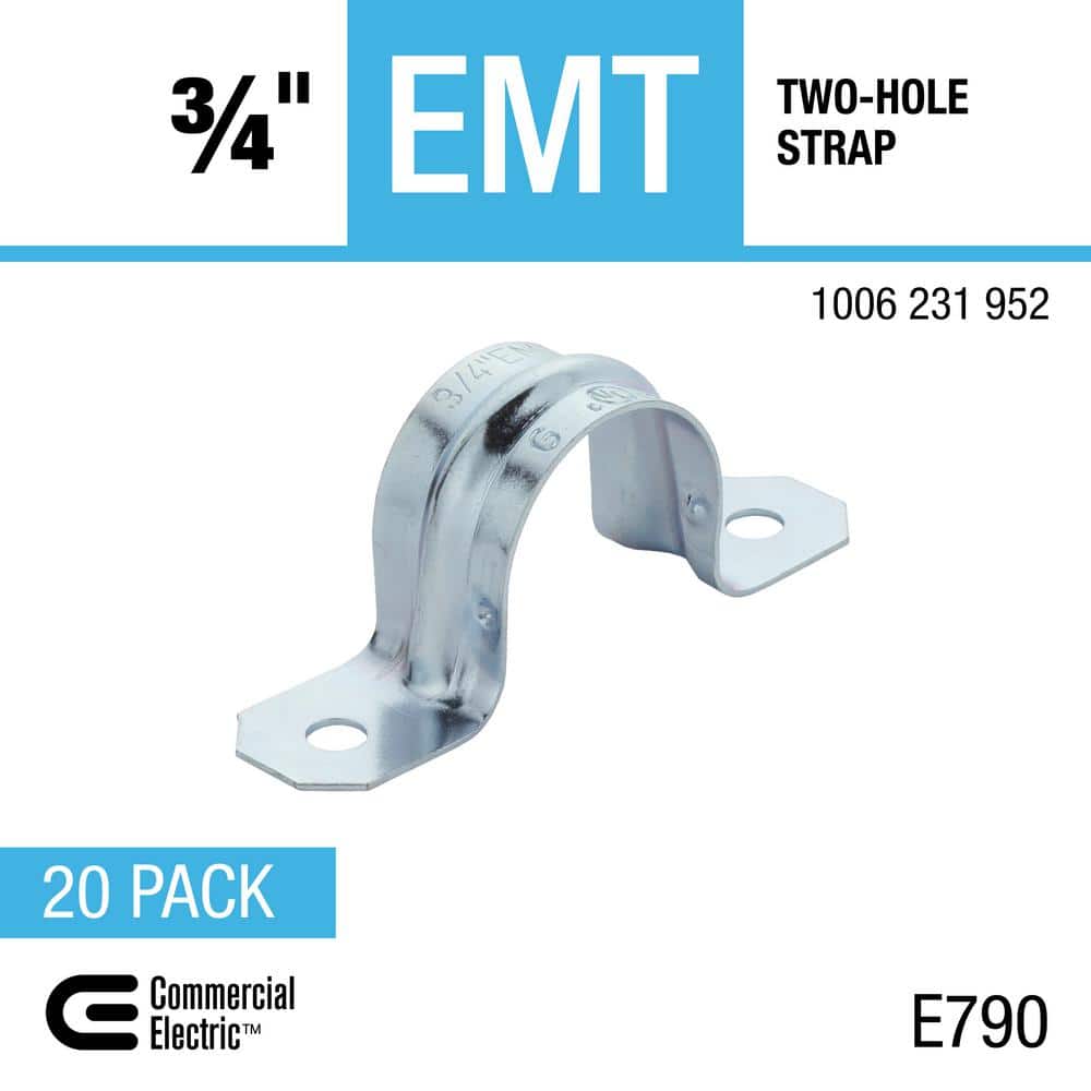 Commercial Electric . Electrical Metallic Tubing (EMT) 2-Hole (4)