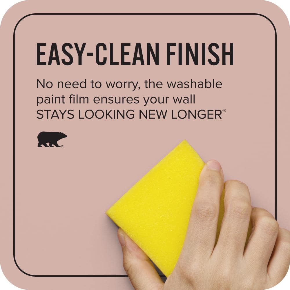 BEHR ULTRA 1 gal. #S170-3 Castilian Pink Extra Durable Satin Enamel Interior Paint & Primer (4)
