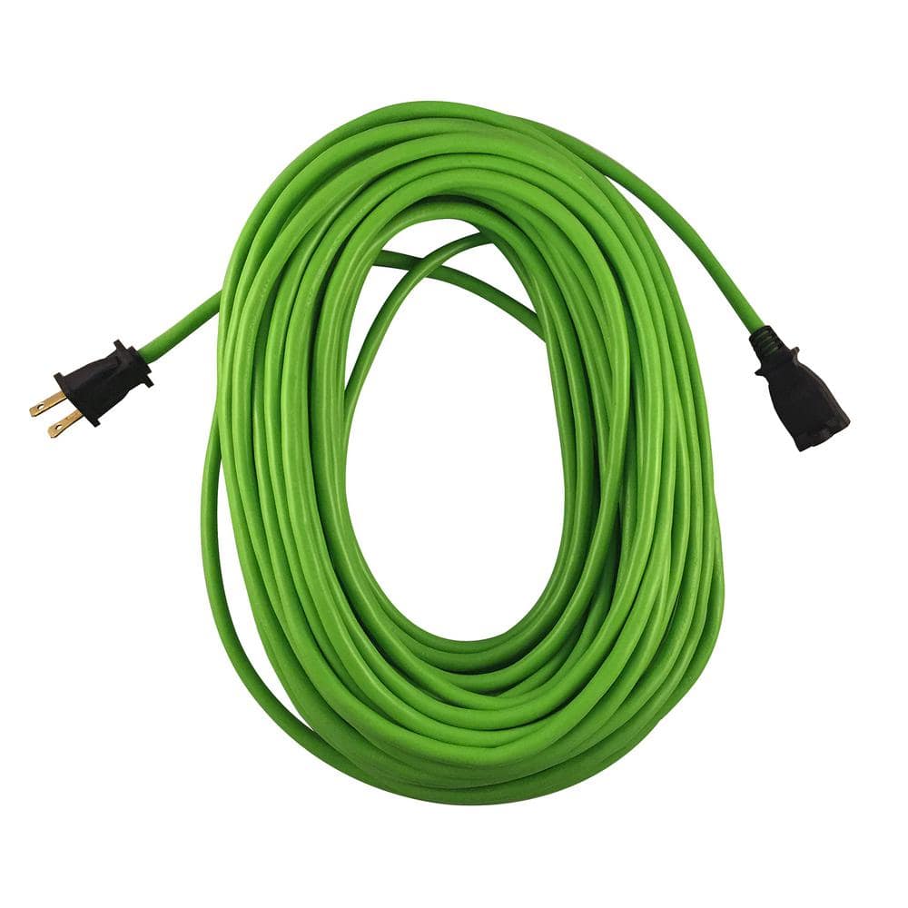 Husky 25 ft. 16/2 Indoor/Outdoor Extension Cord, Green (2)