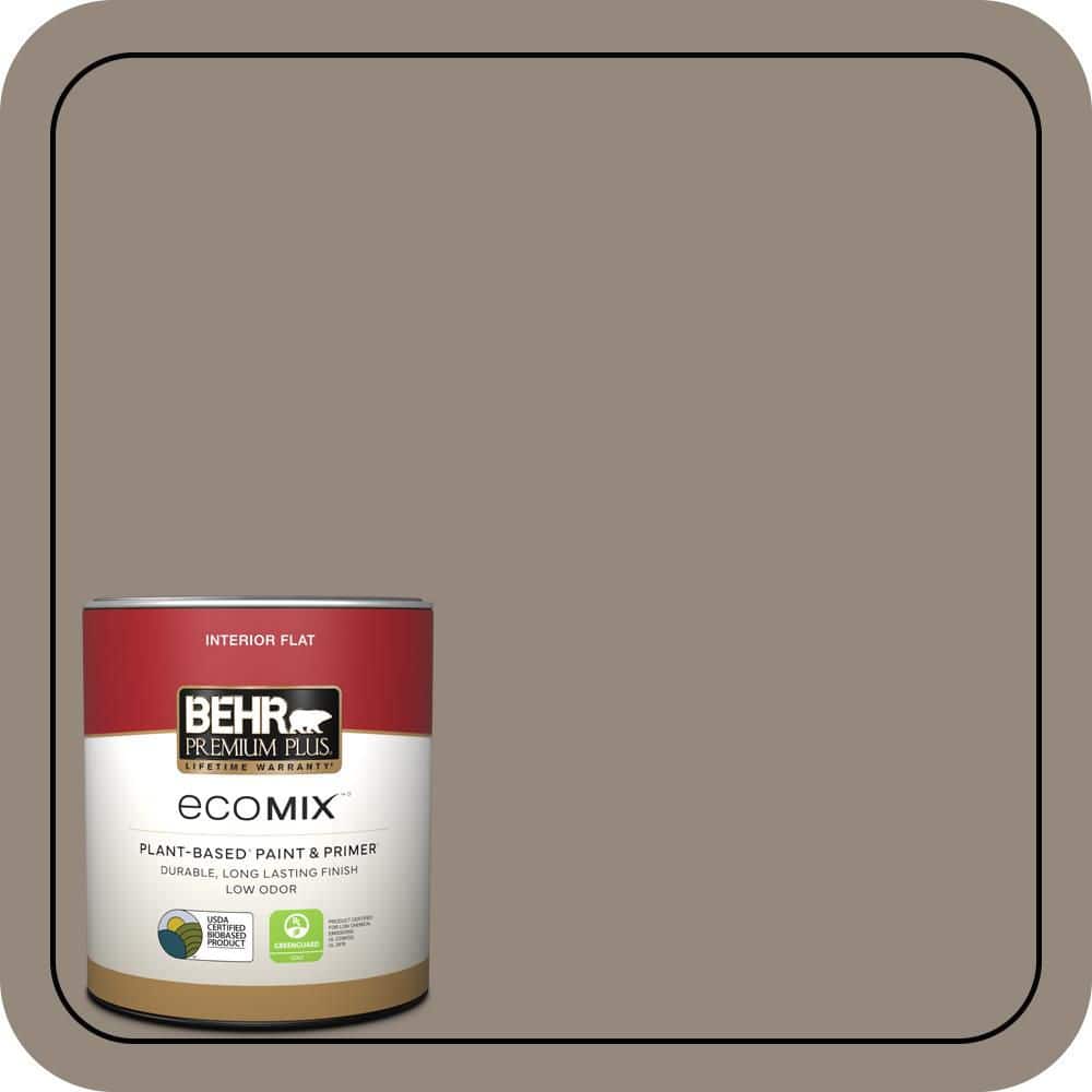 BEHR PREMIUM PLUS #MQ2-57 Art District Flat EcoMix Plant-Based & Primer (1)