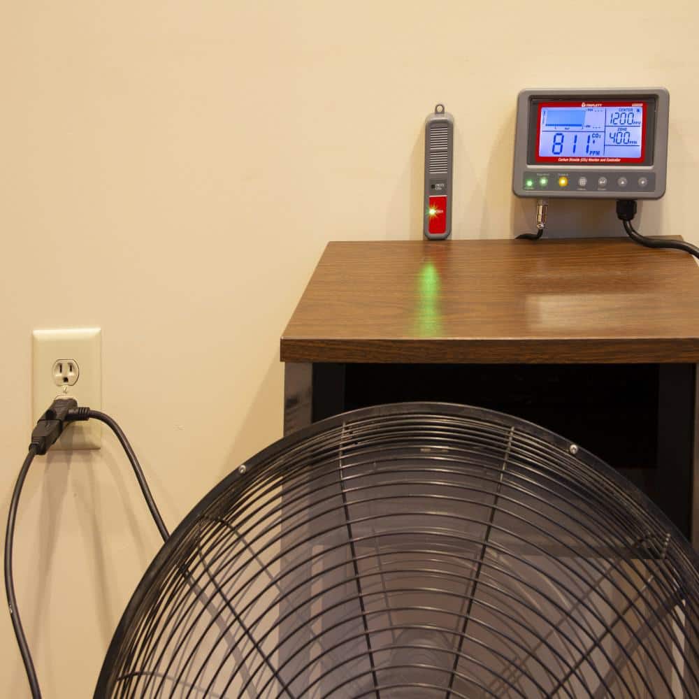 TRIPLETT Digital Carbon Dioxide Monitor/Controller (3)
