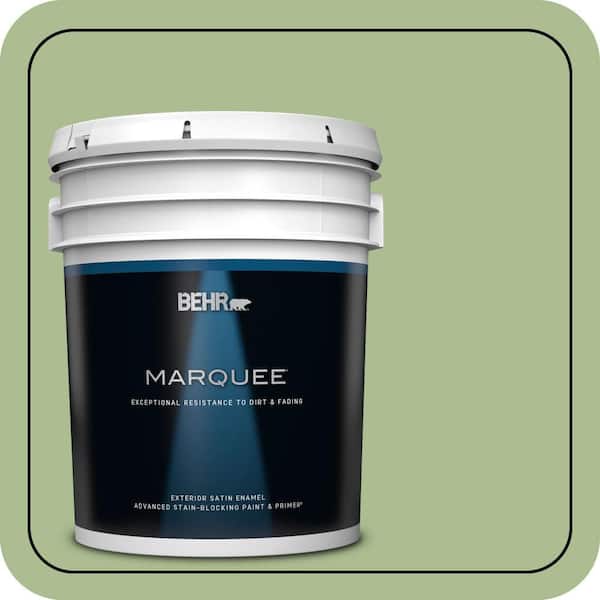 BEHR PREMIUM PLUS #M370-4 Chervil Leaves Enamel Low Odor & Primer (2)