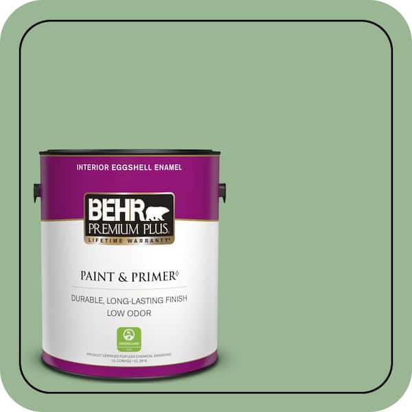 BEHR PREMIUM PLUS #M400-4 Brookview Enamel & Primer Color Sample (3)