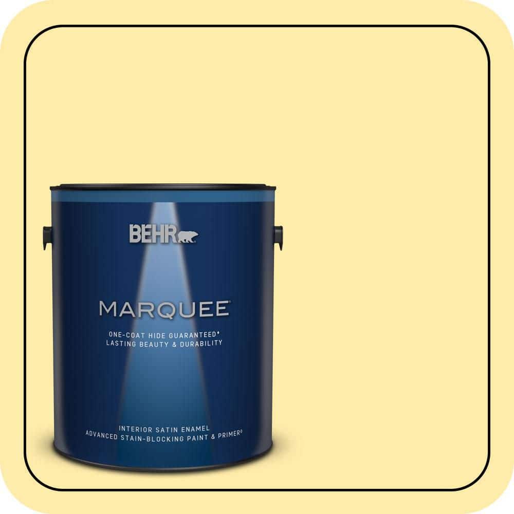 BEHR MARQUEE 1 gal. #P300-3 Rite of Spring Satin Enamel Interior Paint & Primer