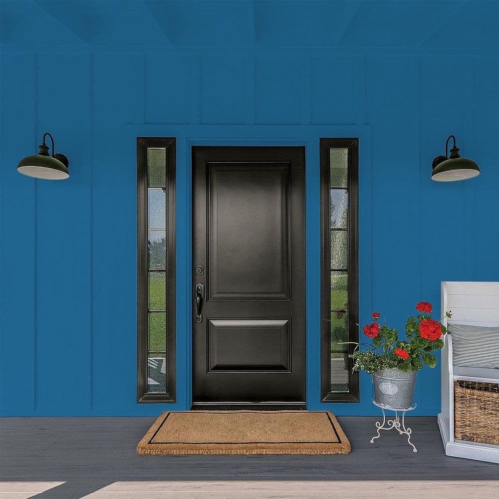 Glidden Premium 1 gal. Animation PPG1159-6 Flat Exterior Latex Paint (4)