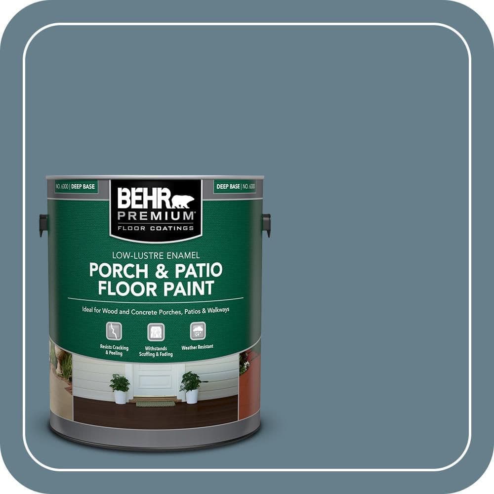 BEHR PREMIUM #ECC-31-1 Textured Low-Lustre Enamel Interior/Exterior Porch and Patio Anti-Slip Floor Paint (1)