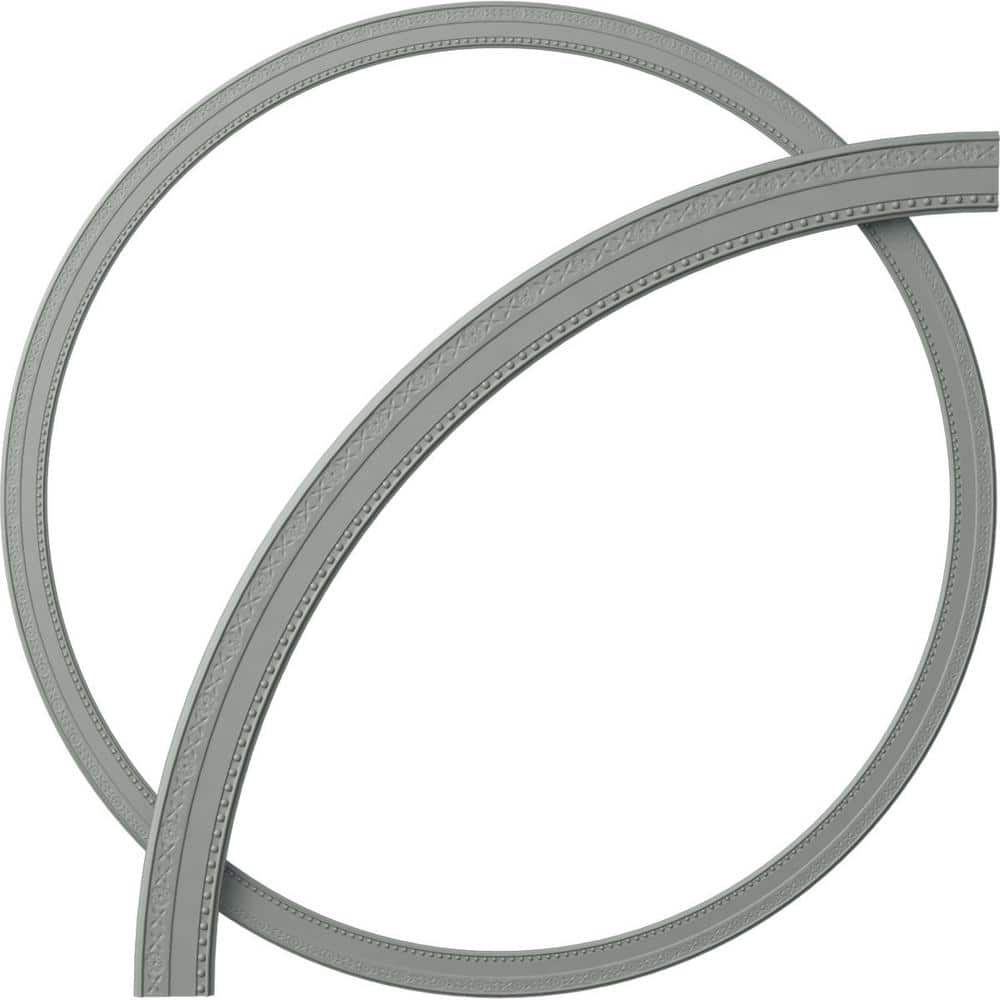 Ekena Millwork 4 .96 ft. Unfinished Tralee Ceiling Ring Kit (1)
