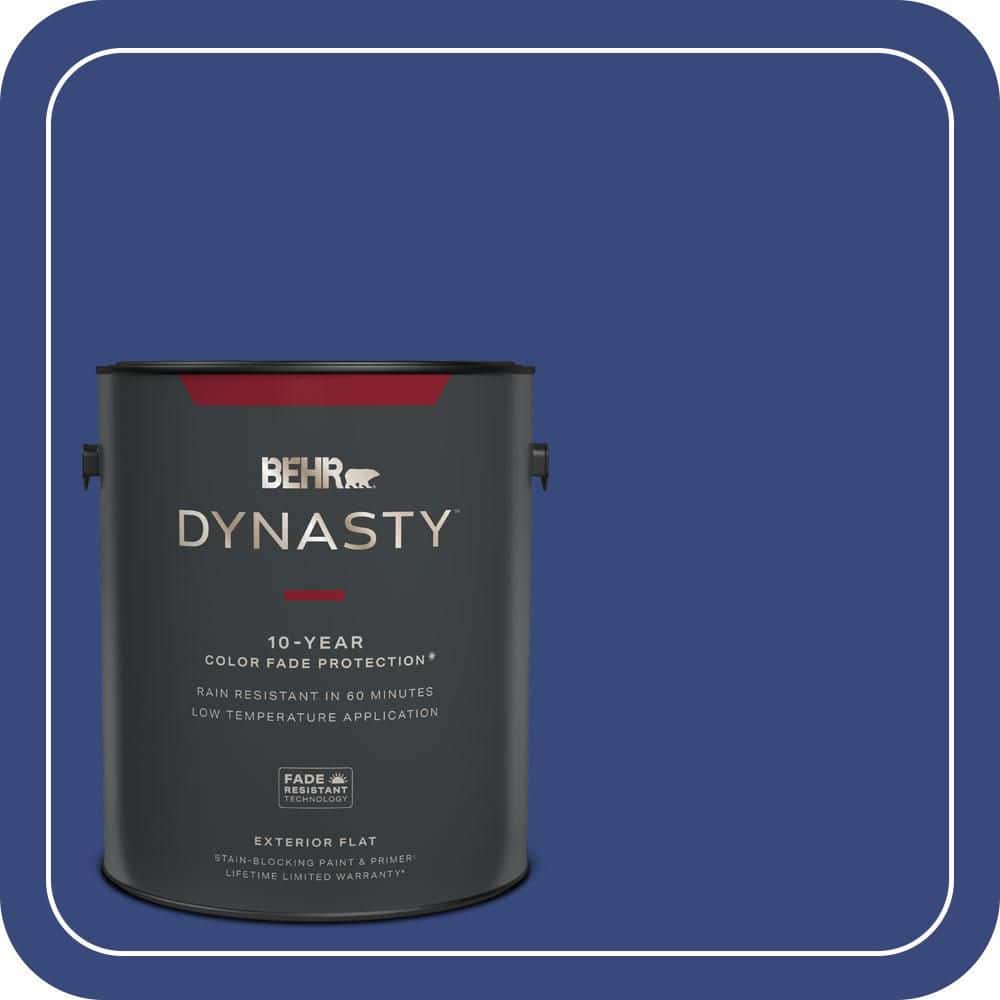BEHR DYNASTY 1 gal. #MQ5-49 Expressionism Flat Exterior Stain-Blocking Paint & Primer