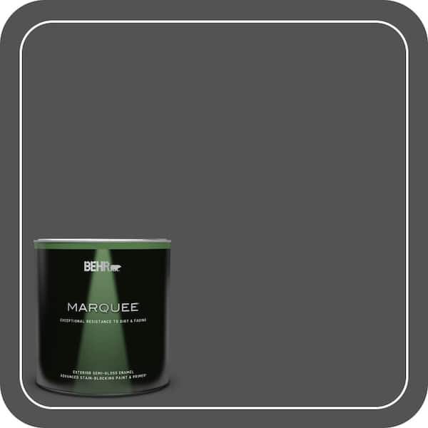 BEHR PREMIUM PLUS #BXC-30 Black Space Flat Low Odor & Primer (4)