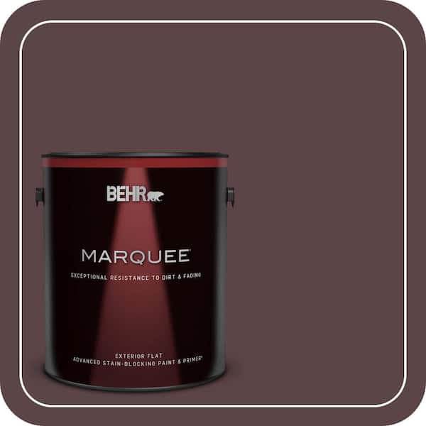 BEHR PREMIUM PLUS #BNC-31 Mahogany Spice Enamel Low Odor & Primer (4)