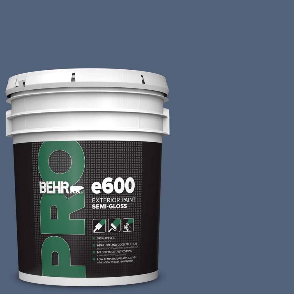 BEHR PRO 5 gal. #S530-6 Extreme Semi-Gloss Exterior Paint