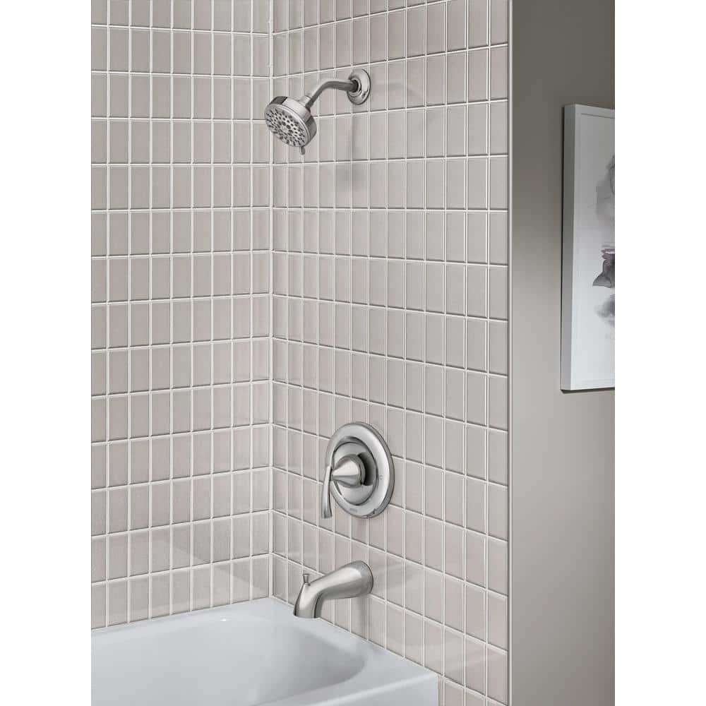 MOEN Essie Single-Handle 5-Spray Tub and Shower Faucet in Chrome (Valve Included) (3)