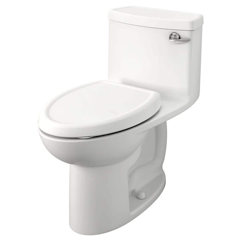 American Standard Compact Cadet 3 FloWise 1-Piece 1.28 GPF Single Flush Elongated Toilet in White with Right Hand Trip Lever (2)